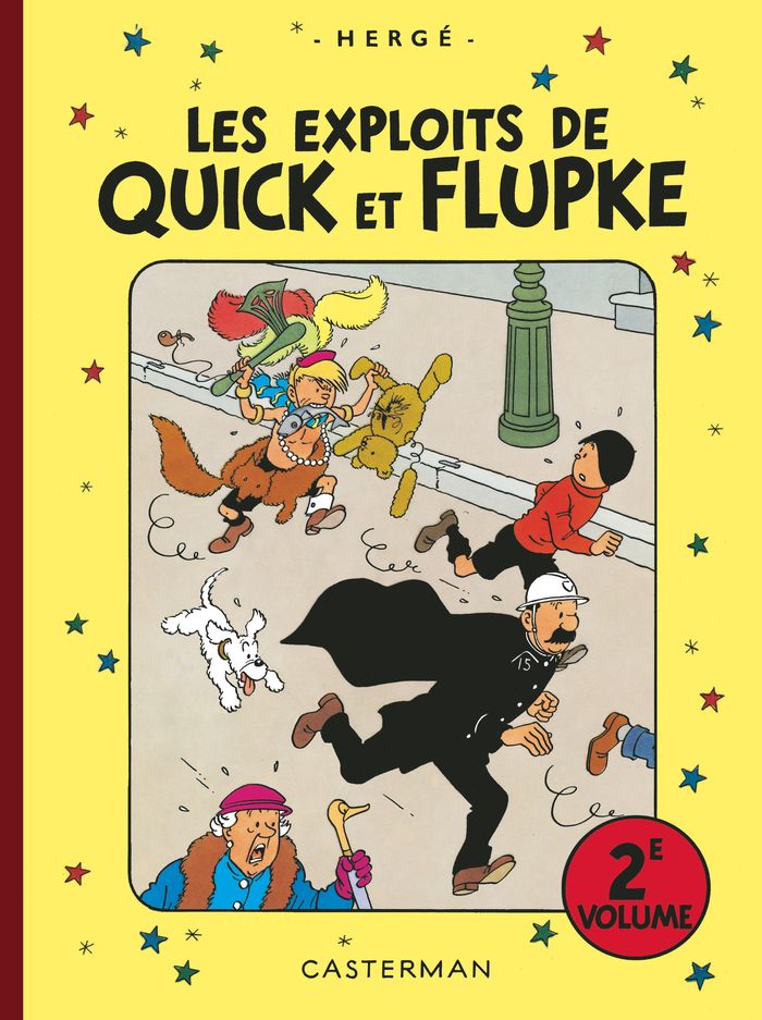 Couverture du livre « Les exploits de Quick et Flupke : intégrale », librairie Les Contes Infusés à Corte