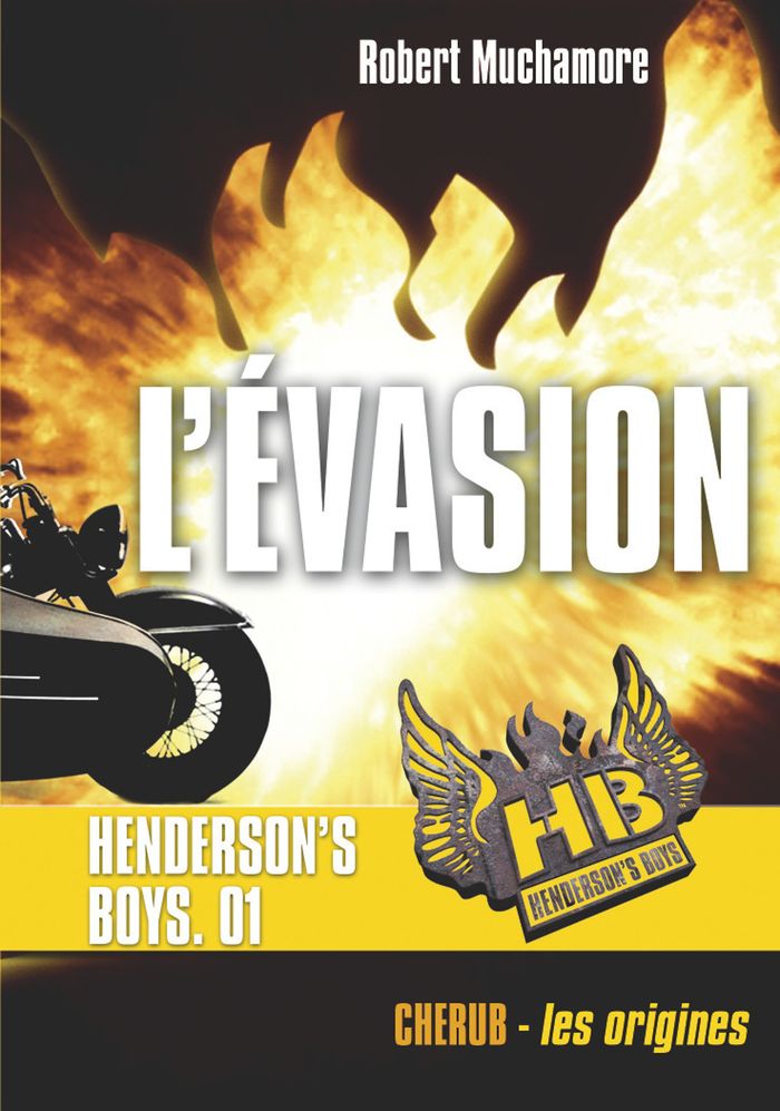 Couverture du livre « L'évasion » de Robert Muchamore, librairie Les Contes Infusés à Corte