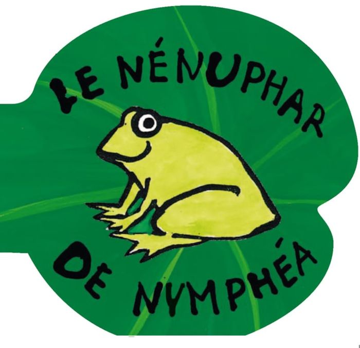 Couverture du livre « Le nénuphar de Nymphéa » de Bénédicte Guettier, librairie Les Contes Infusés à Corte