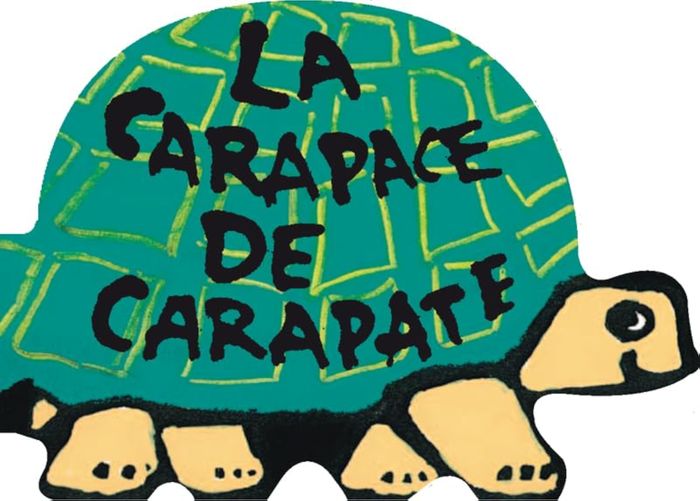 Couverture du livre « La carapace de Carapate » de Bénédicte Guettier, librairie Les Contes Infusés à Corte
