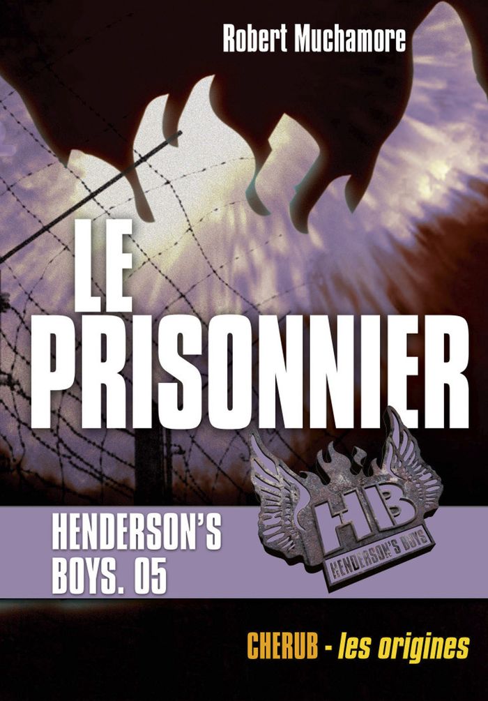 Couverture du livre « Le prisonnier » de Robert Muchamore, librairie Les Contes Infusés à Corte