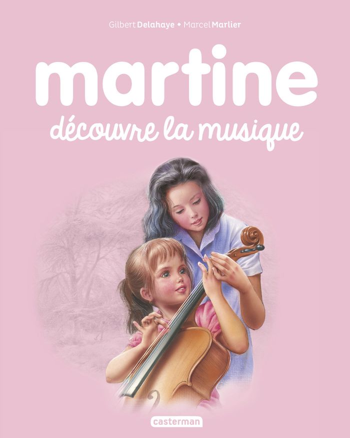 Couverture du livre « MARTINE - T35 - MARTINE DECOUVRE LA MUSIQUE » de Delahaye/marlier, librairie Les Contes Infusés à Corte