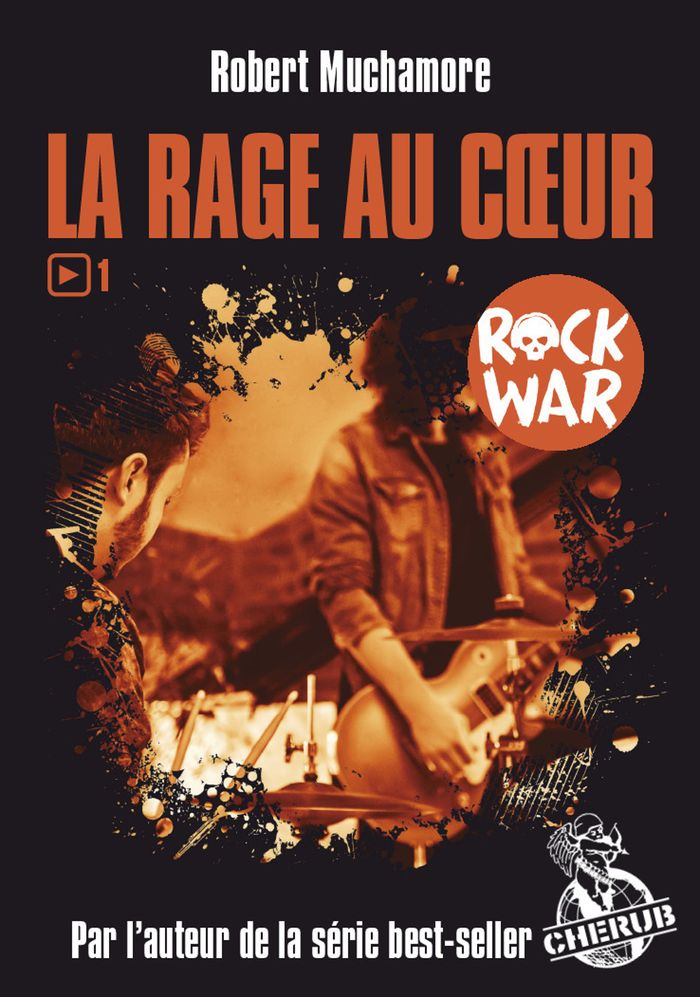 Couverture du livre « La rage au coeur » de Robert Muchamore, librairie Les Contes Infusés à Corte