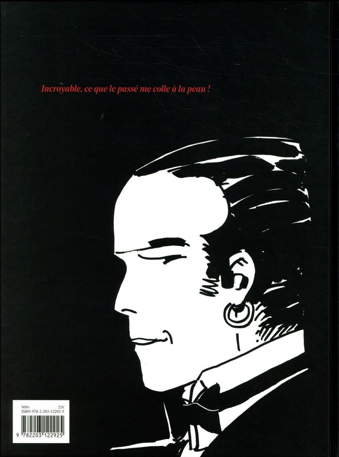 Quatrième de couverture de « CORTO MALTESE - T10 - TANGO - EDITION NOIR ET BLANC »