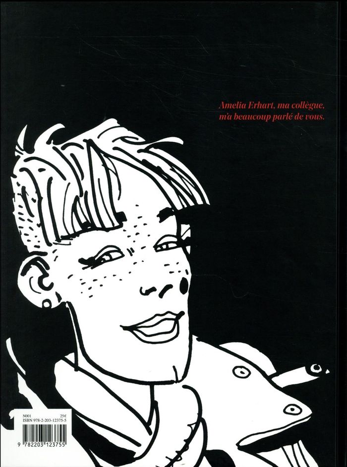 Quatrième de couverture de « CORTO MALTESE - T12 - MU, LA CITE PERDUE - EDITION NOIR ET BLANC »