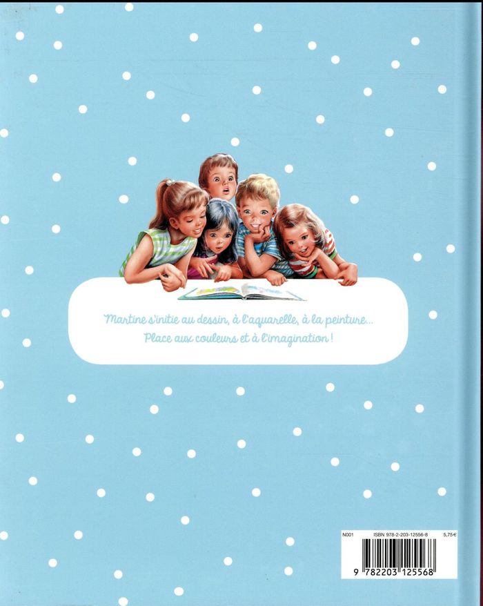 Quatrième de couverture de « MARTINE - T49 - LA LECON DE DESSIN »