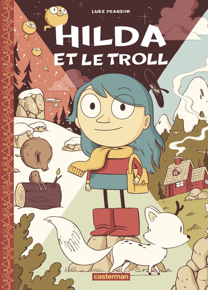 Couverture du livre « HILDA - VOL01 - HILDA ET LE TROLL » de Pearson, librairie Les Contes Infusés à Corte