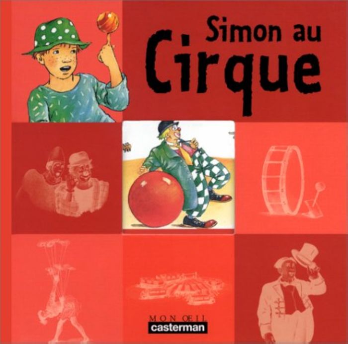 Couverture du livre « Simon au cirque », librairie Les Contes Infusés à Corte