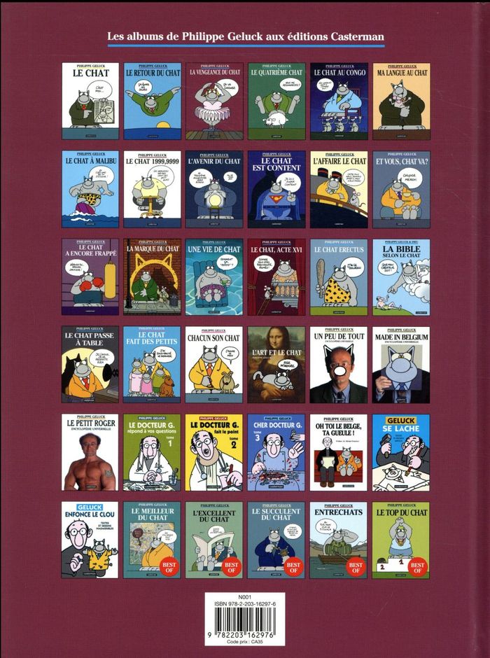 Quatrième de couverture de « LE CHAT - T03 - LA VENGEANCE DU CHAT - ILLUSTRATIONS, COULEUR »