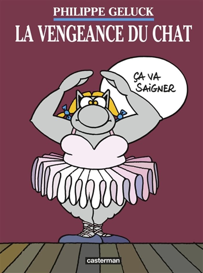 Couverture du livre « LE CHAT - T03 - LA VENGEANCE DU CHAT - ILLUSTRATIONS, COULEUR » de Geluck, librairie Les Contes Infusés à Corte
