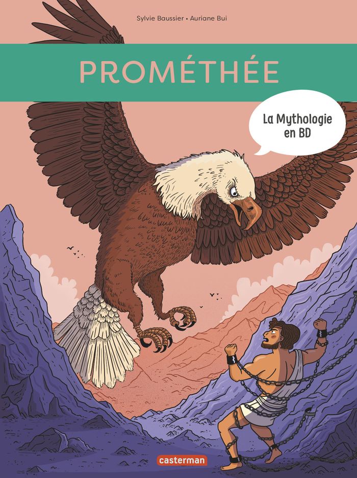 Couverture du livre « Prométhée » de Sylvie Baussier, librairie Les Contes Infusés à Corte