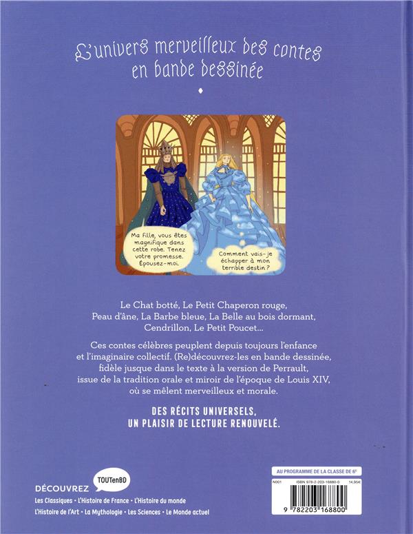 Quatrième de couverture de « CONTES DE CHARLES PERRAULT »