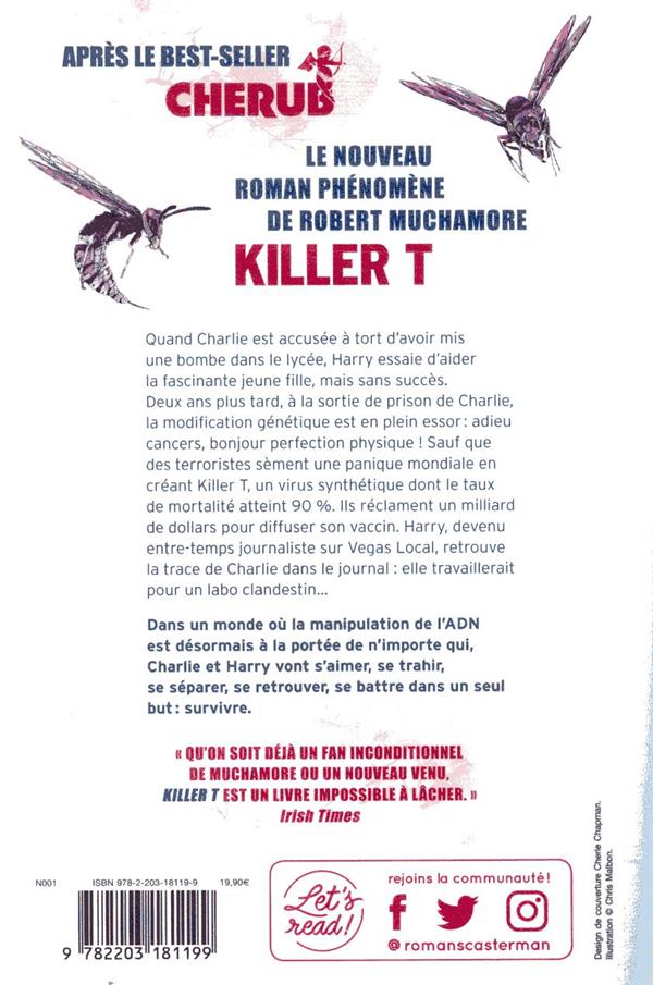 Quatrième de couverture de « Killer T »