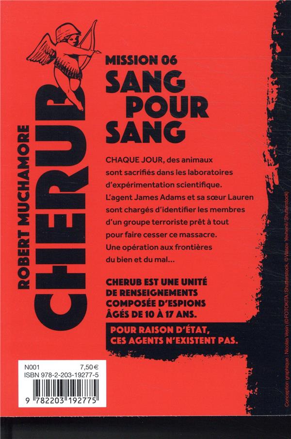 Quatrième de couverture de « CHERUB - T06 - CHERUB - MISSION 6 : SANG POUR SANG »