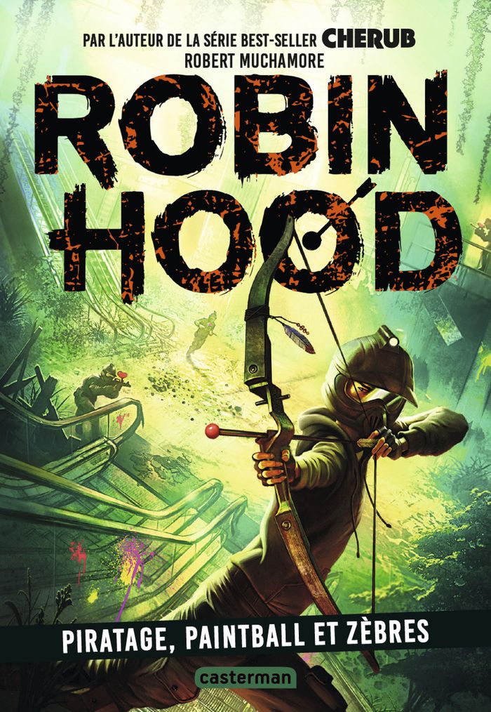 Couverture du livre « Piratage, paintball et zèbres » de Robert Muchamore, librairie Les Contes Infusés à Corte