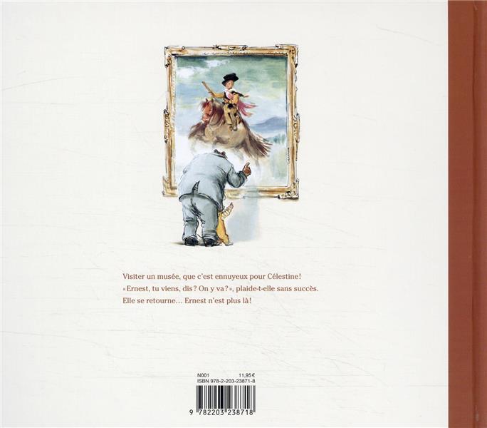 Quatrième de couverture de « ERNEST ET CELESTINE - AU MUSEE - NOUVELLE EDITION CARTONNEE »