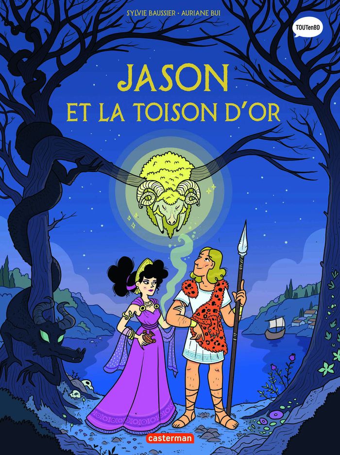 Couverture du livre « Jason et la Toison d'Or : ne2023 » de Sylvie Baussier, librairie Les Contes Infusés à Corte