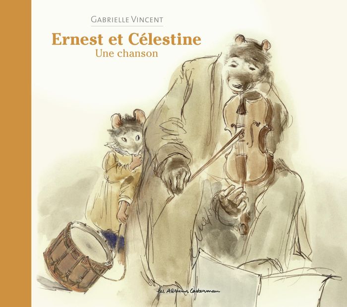 Couverture du livre « Une chanson » de Gabrielle Vincent, librairie Les Contes Infusés à Corte