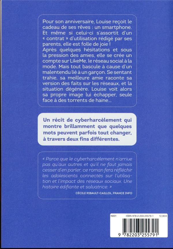 Quatrième de couverture de « #TOUTLEMONDEDETESTELOUISE »