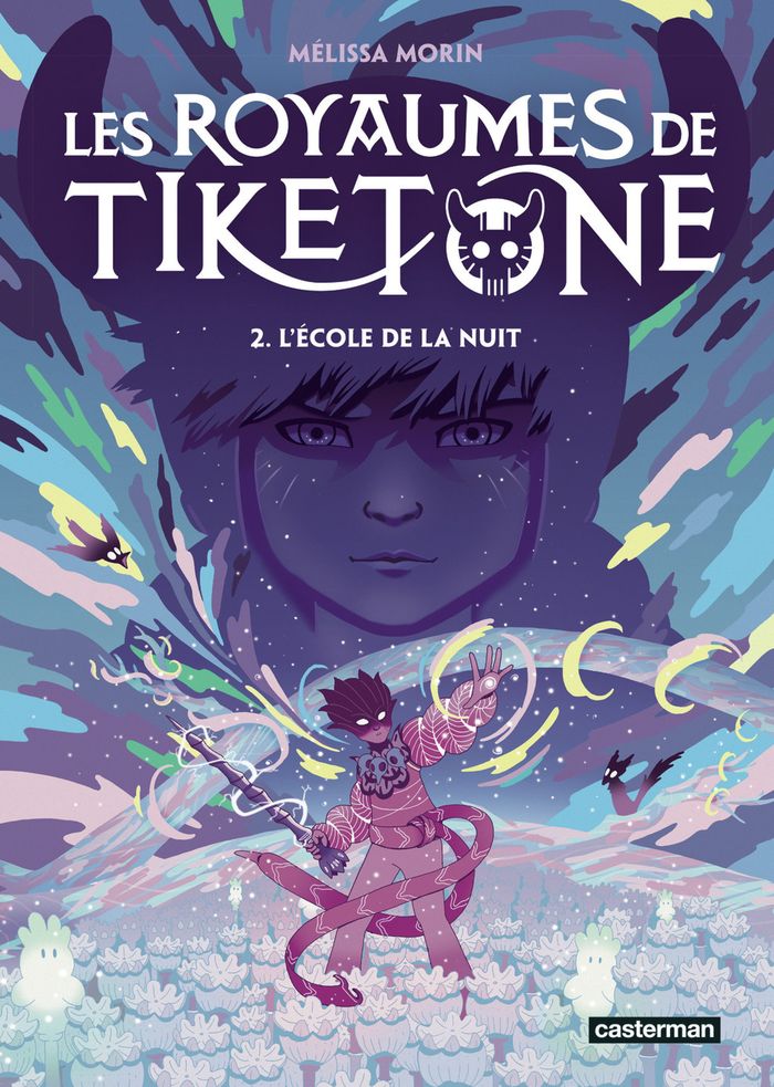 Couverture du livre « L' école de la nuit » de Mélissa Morin, librairie Les Contes Infusés à Corte