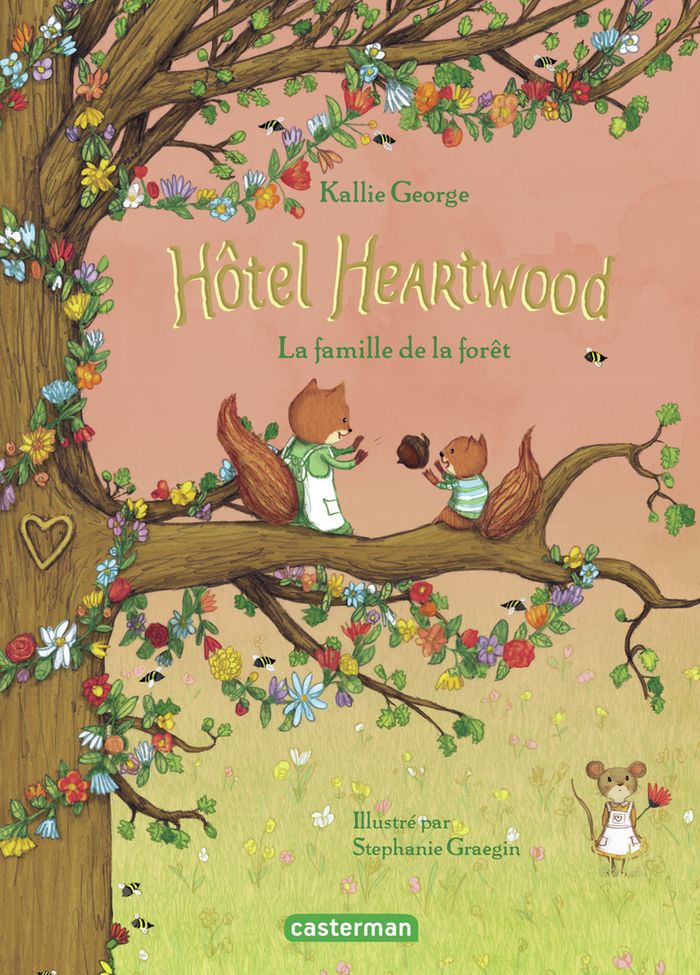 Couverture du livre « La famille de la forêt » de Kallie George, librairie Les Contes Infusés à Corte