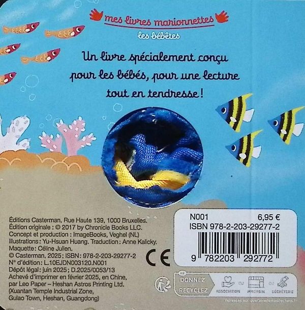 Quatrième de couverture de « Manon bébé poisson »