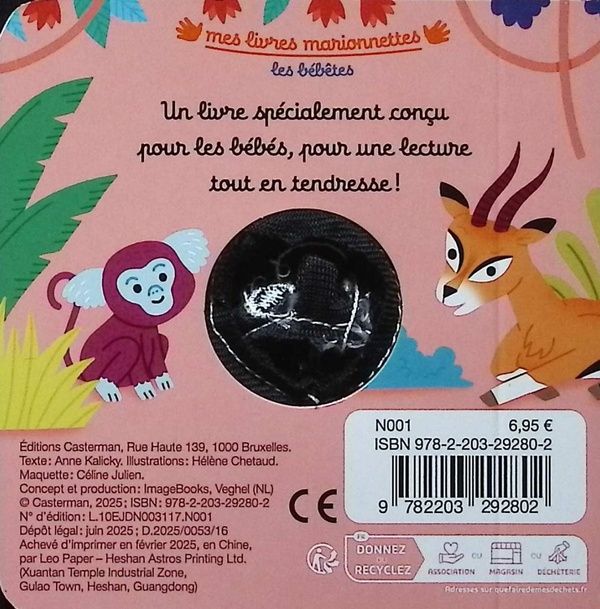 Quatrième de couverture de « Esther la panthère noire »
