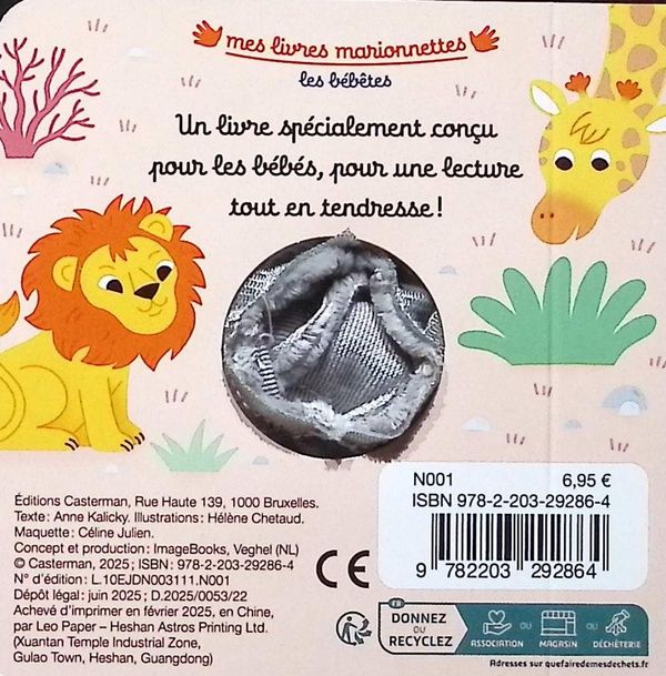 Quatrième de couverture de « Nino le rhino »