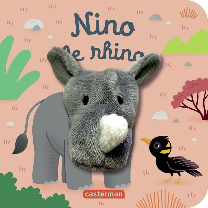 Couverture du livre « Nino le rhino », librairie Les Contes Infusés à Corte