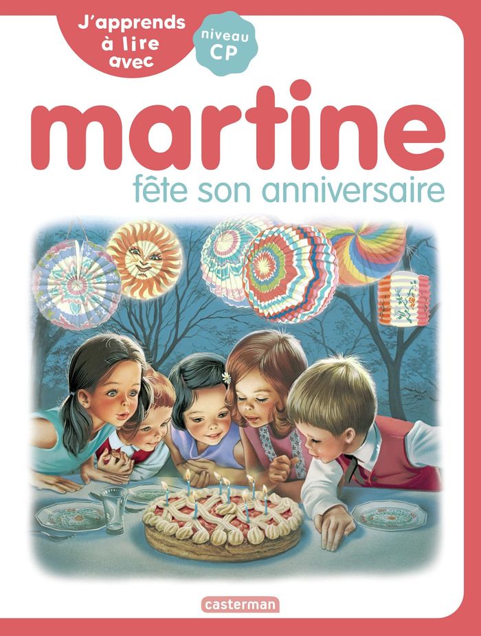 Couverture du livre « Martine fête son anniversaire » de Gilbert Delahaye, librairie Les Contes Infusés à Corte