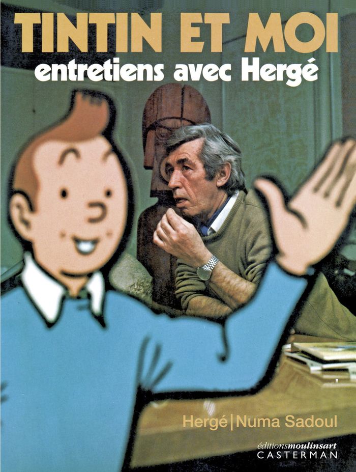 Couverture du livre « Tintin et moi : entretiens avec Hergé » de Hergé, librairie Les Contes Infusés à Corte