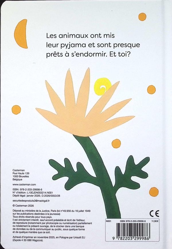 Quatrième de couverture de « Bonne nuit les chéris ! »
