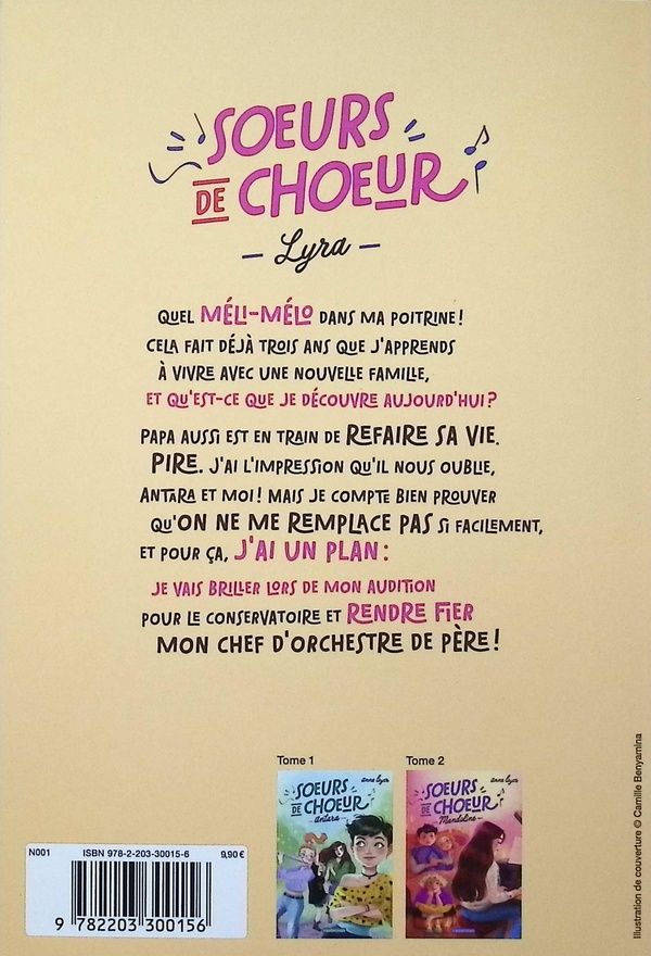 Quatrième de couverture de « Lyra »