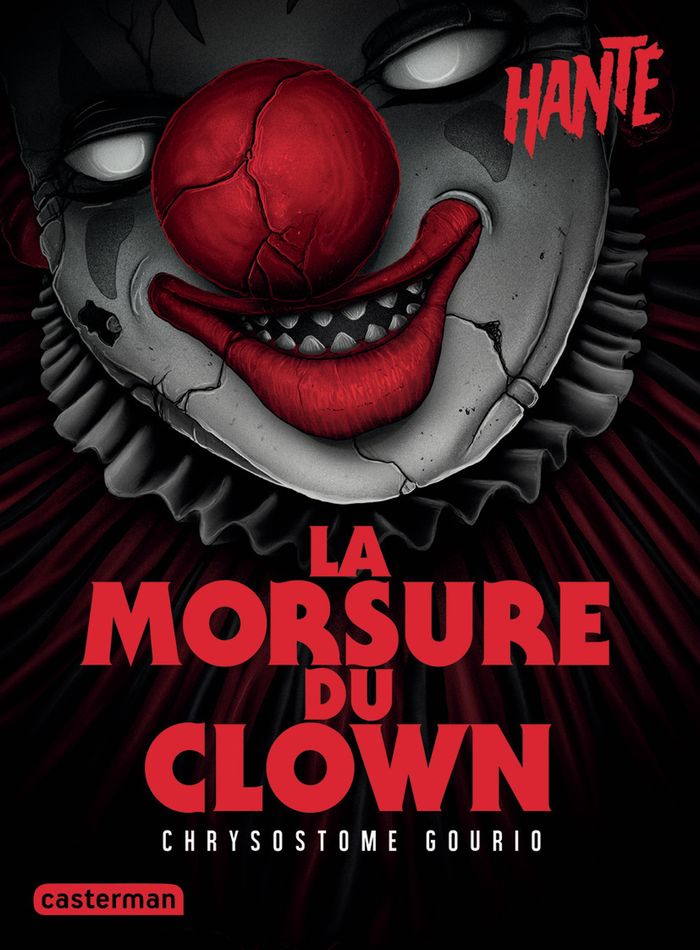 Couverture du livre « La morsure du clown », librairie Les Contes Infusés à Corte