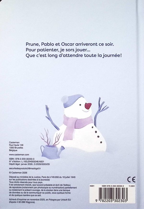 Quatrième de couverture de « Vivement ce soir ! »