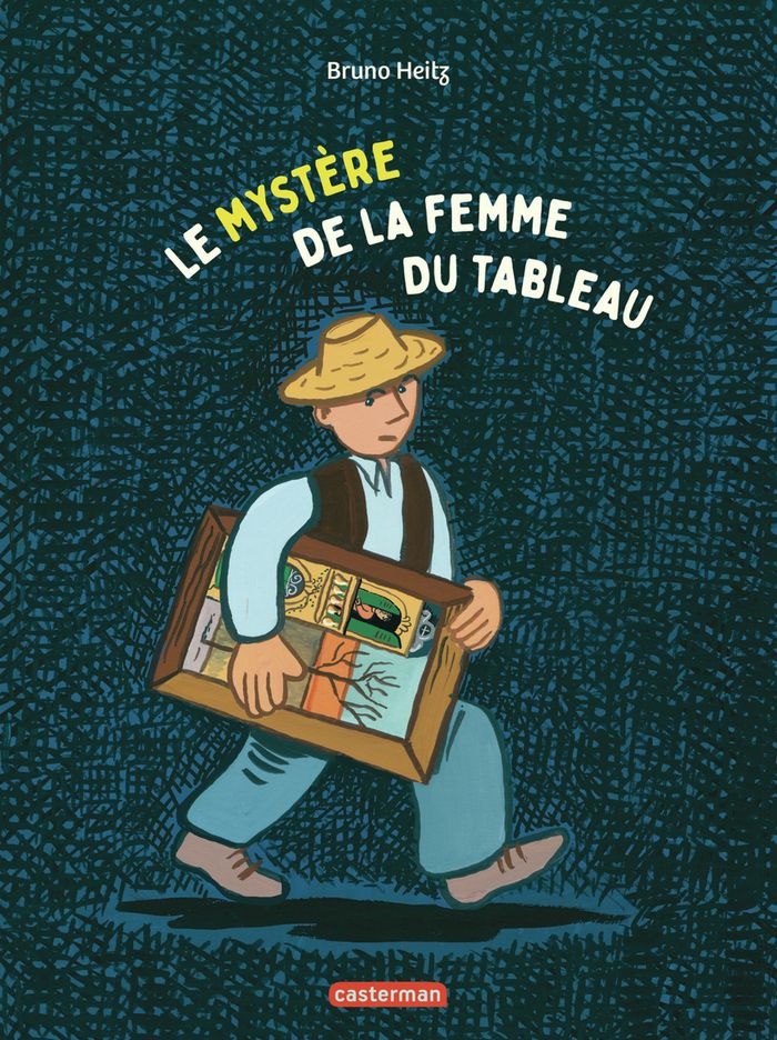 Couverture du livre « Le mystère de la femme du tableau », librairie Les Contes Infusés à Corte