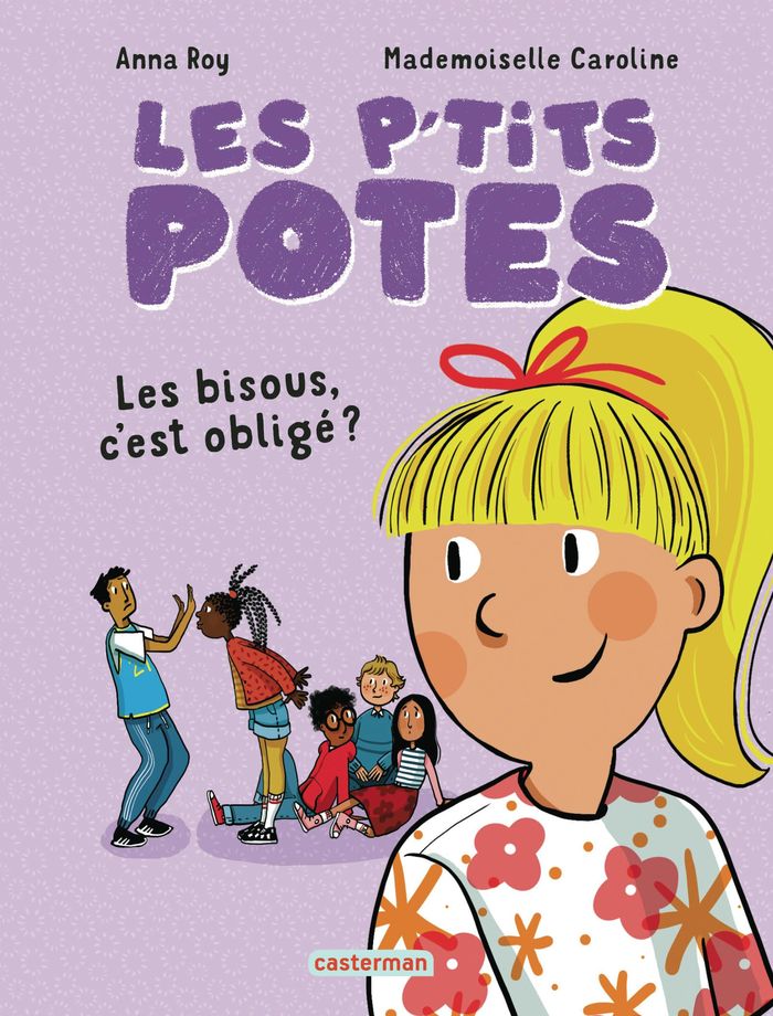Couverture du livre « Les bisous, c'est obligé ? » de Anna Roy, librairie Les Contes Infusés à Corte