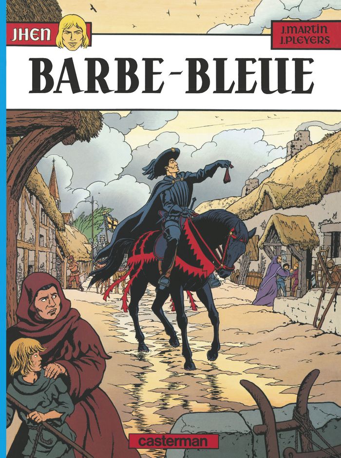 Couverture du livre « JHEN - T04 - BARBE BLEUE » de Martin/pleyers, librairie Les Contes Infusés à Corte
