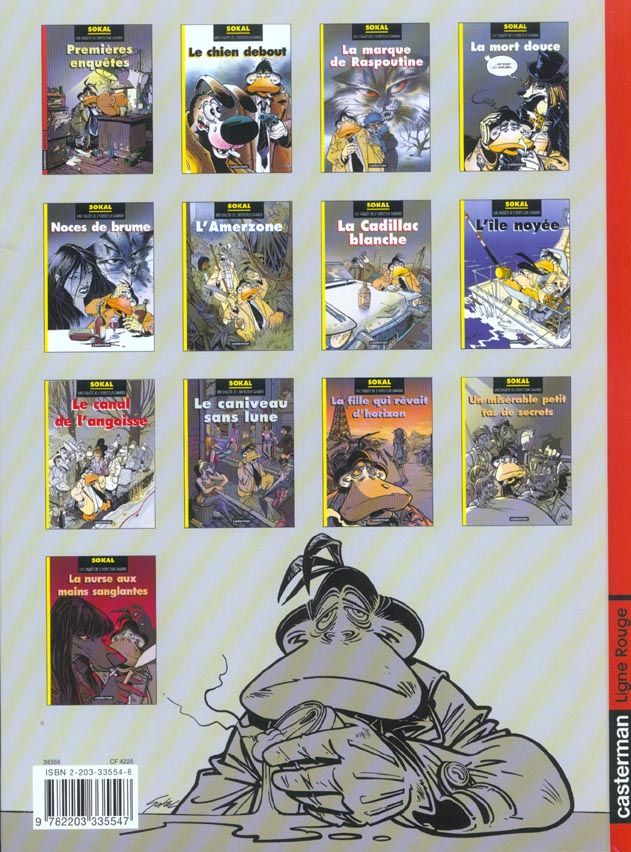Quatrième de couverture de « CANARDO - PREMIERES ENQUETES »