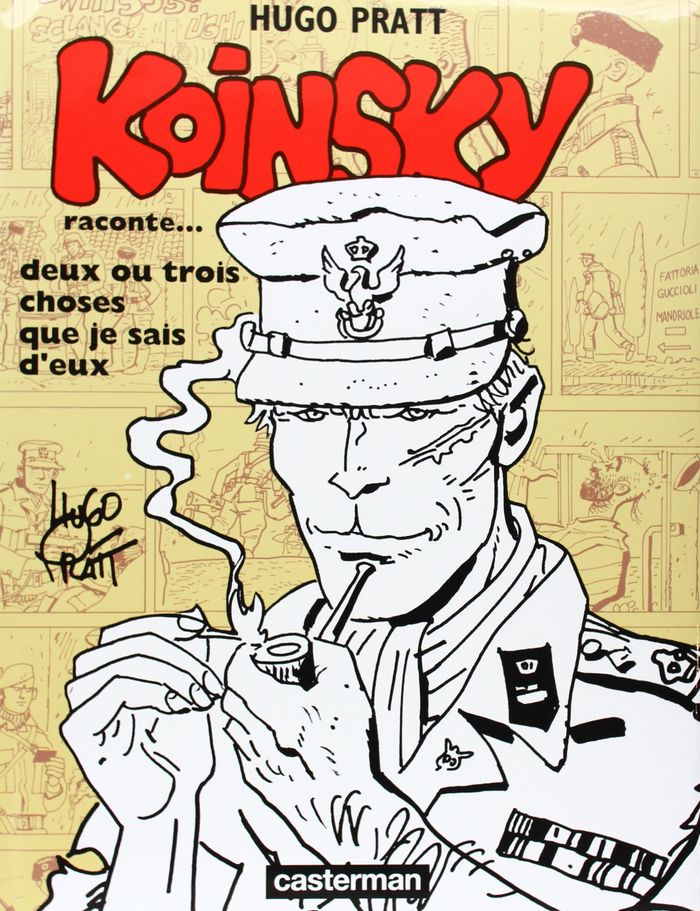 Couverture du livre « KOINSKY RACONTE » de Pratt, librairie Les Contes Infusés à Corte
