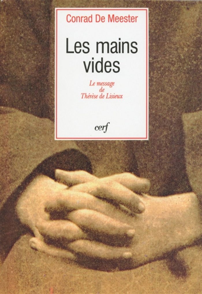 Couverture du livre « LES MAINS VIDES » de De Meester Conrad, librairie Les Contes Infusés à Corte