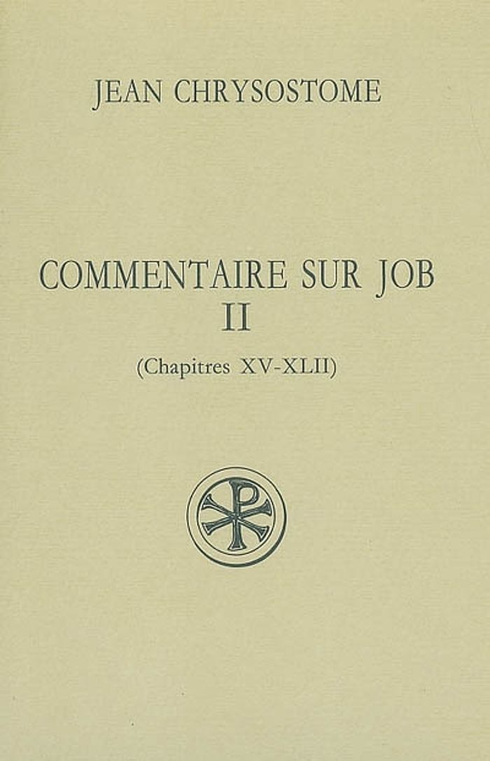 Couverture du livre « COMMENTAIRE SUR JOB TOME 2 (CHAPITRES XV-XLII) », librairie Les Contes Infusés à Corte