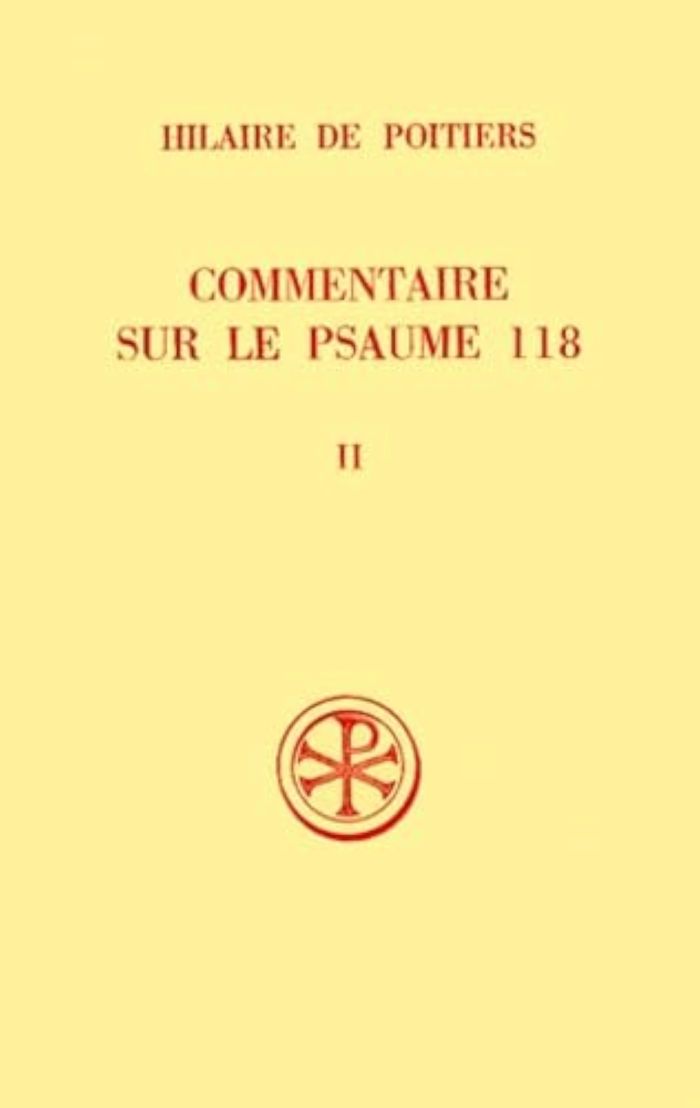 Couverture du livre « SC 347 COMMENTAIRE SUR LE PSAUME 118 TOME 2 » de Hilaire De Poitiers, librairie Les Contes Infusés à Corte