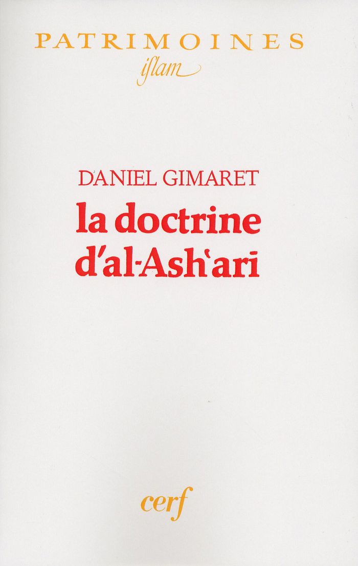 Couverture du livre « LA DOCTRINE D'AL-ASH'ARI », librairie Les Contes Infusés à Corte