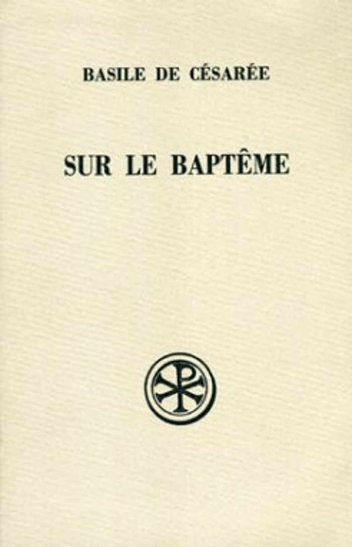 Couverture du livre « SC 357 SUR LE BAPTEME » de Basile De Cesaree, librairie Les Contes Infusés à Corte