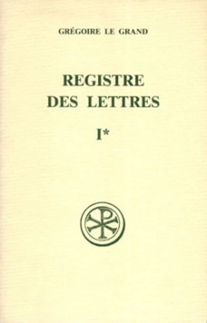 Couverture du livre « SC 370 REGISTRE DES LETTRES - TOME 1 LIVRE I » de Nysse Gregoire De, librairie Les Contes Infusés à Corte
