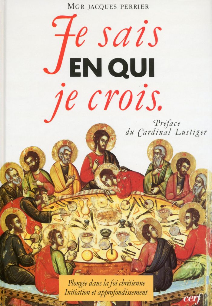 Couverture du livre « JE SAIS EN QUI JE CROIS » de Jacques Perrier, librairie Les Contes Infusés à Corte