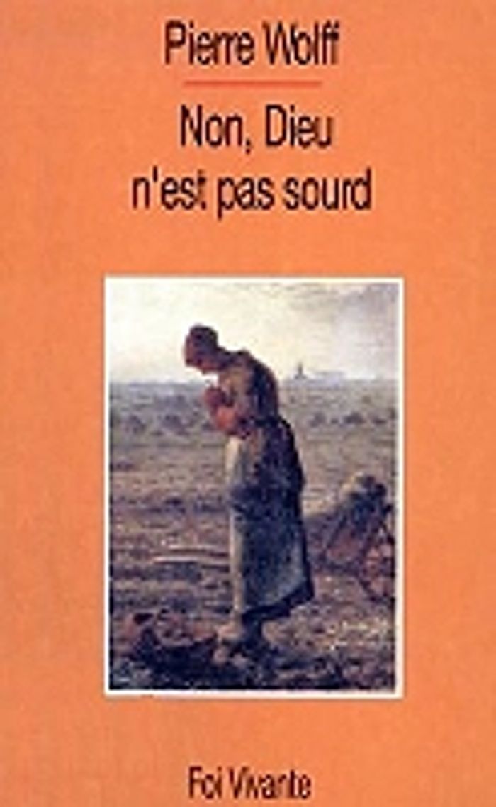 Couverture du livre « NON, DIEU N'EST PAS SOURD » de Pierre Woolf, librairie Les Contes Infusés à Corte
