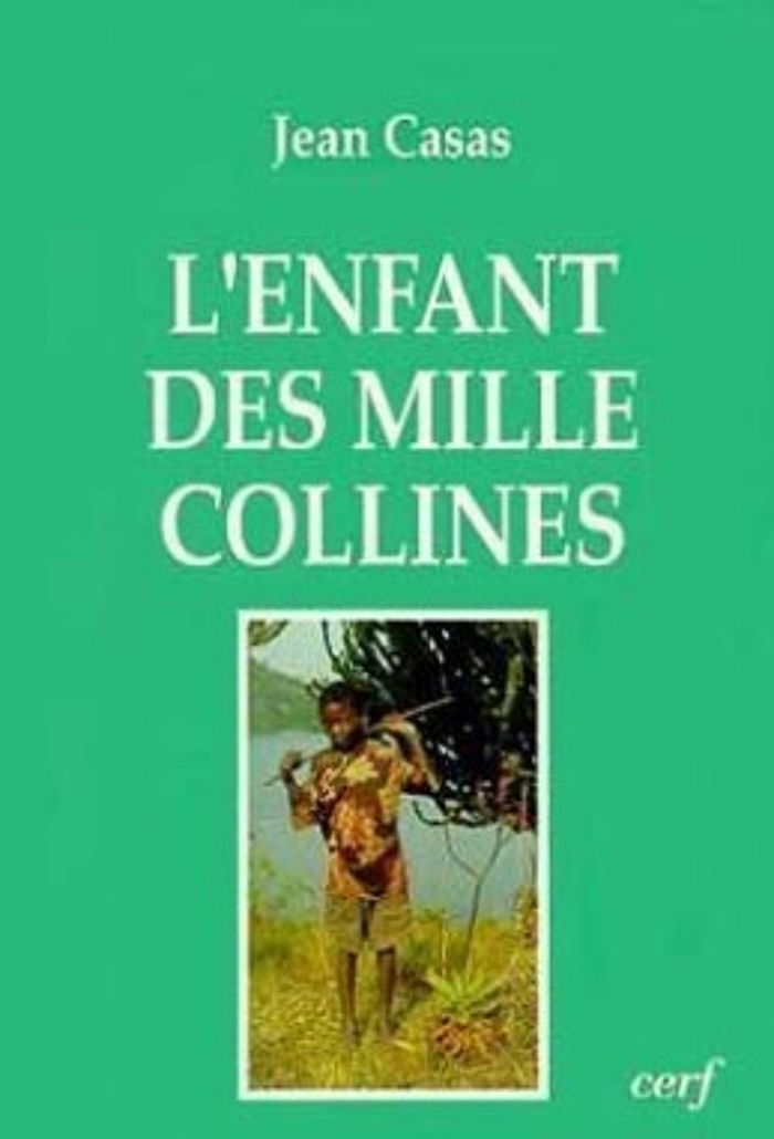 Couverture du livre « L'ENFANT DES MILLE COLLINES », librairie Les Contes Infusés à Corte