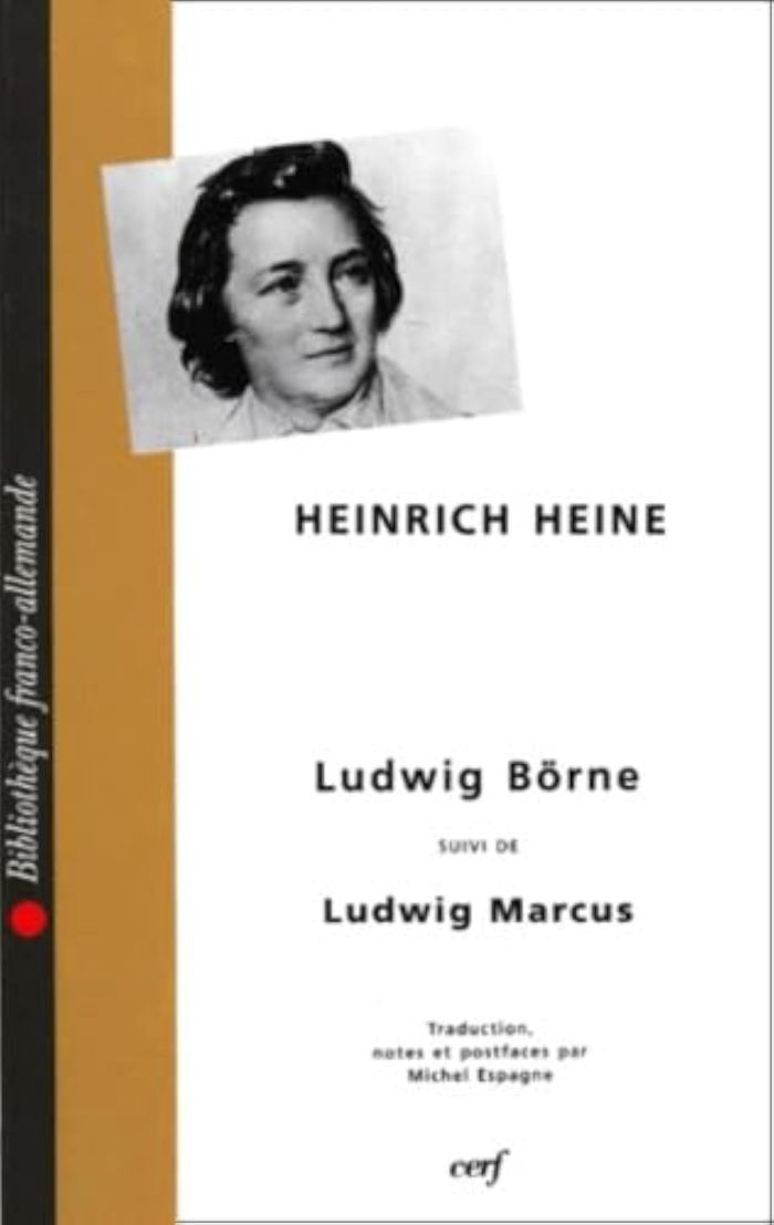 Couverture du livre « LUDWIG BORNE SUIVI DE LUDWIG MARKUS » de Heinrich Heine, librairie Les Contes Infusés à Corte